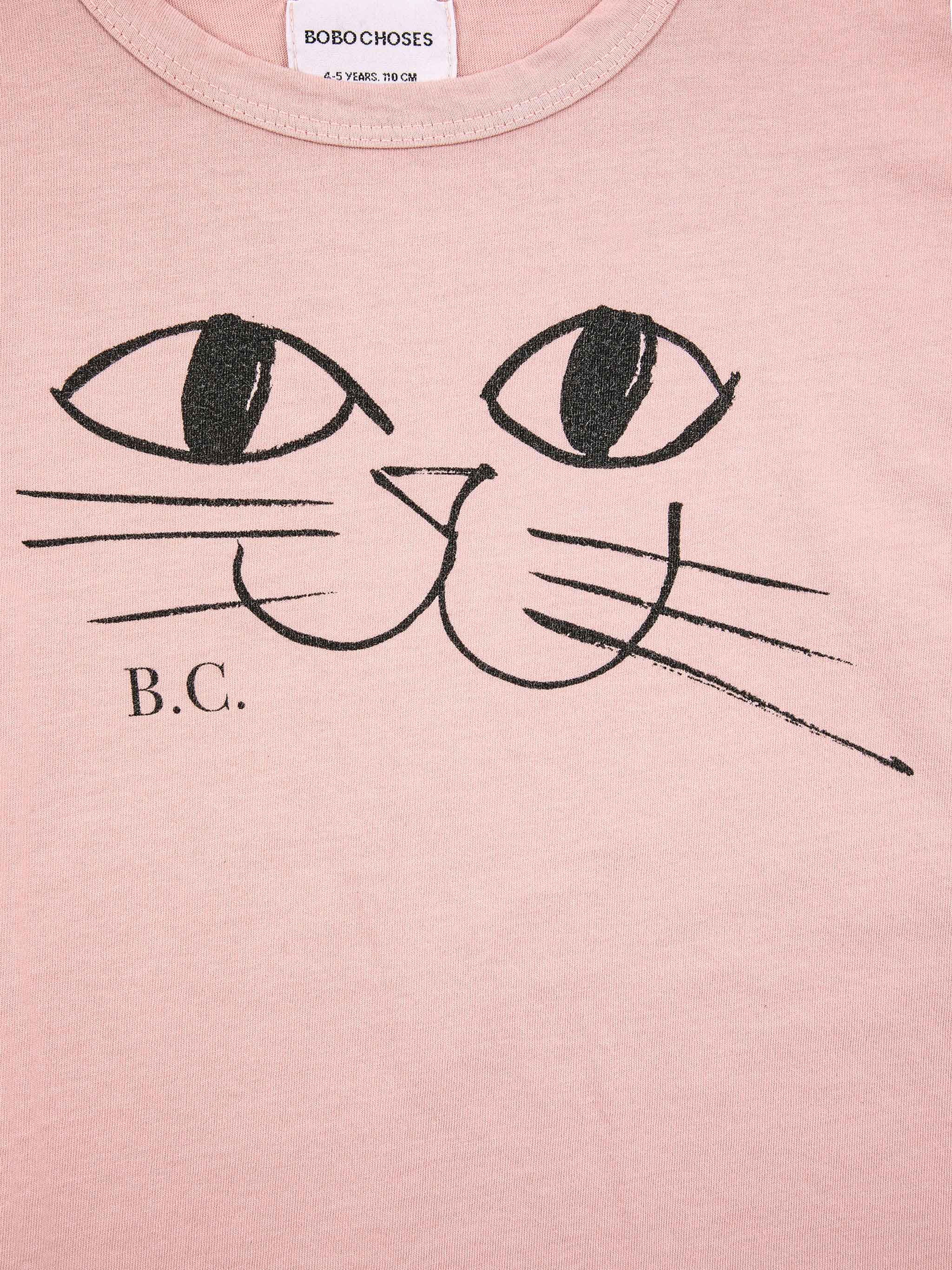 Smiling Cat long sleeve T-shirt – Bobo Choses