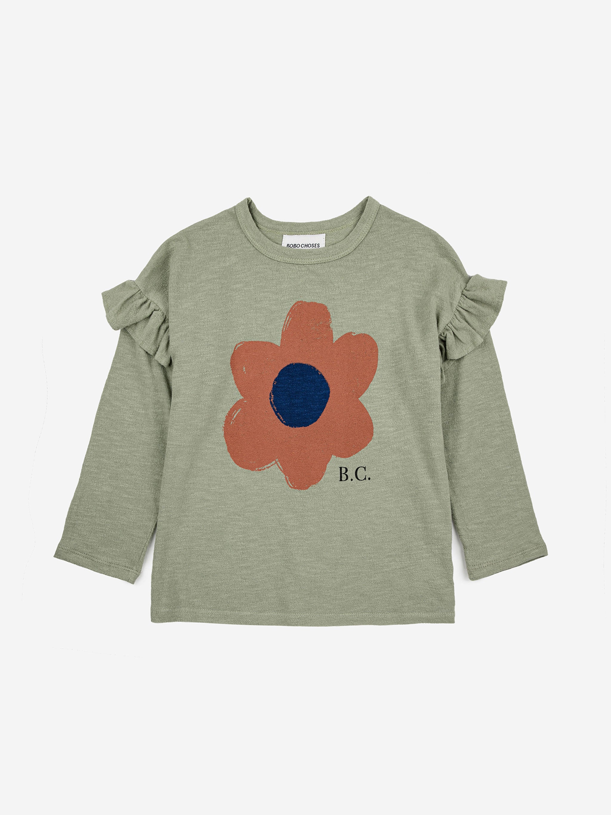 Big Flower ruffle T-shirt – Bobo Choses