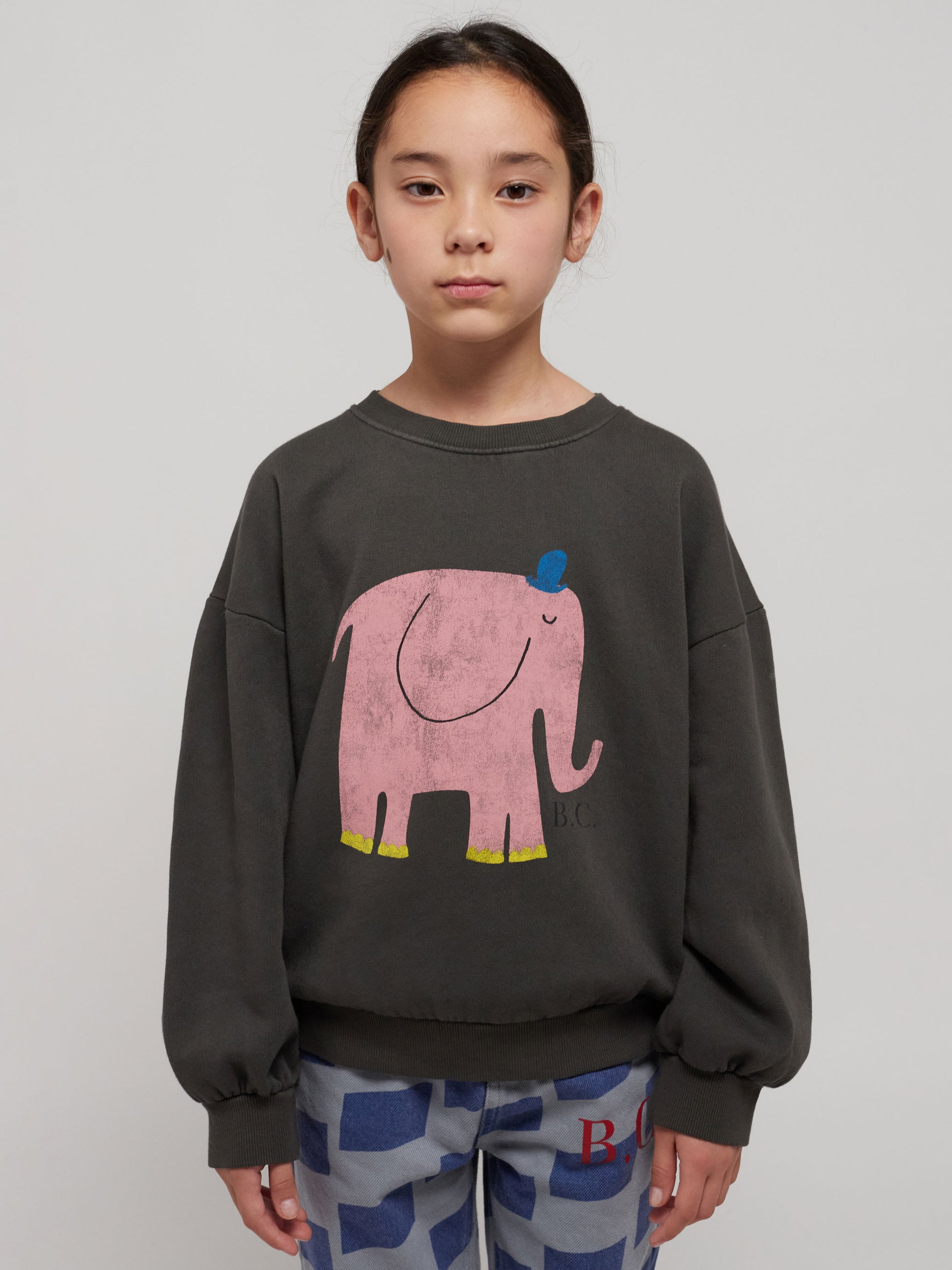 The Bobo Choses sweatshirt – Elephant