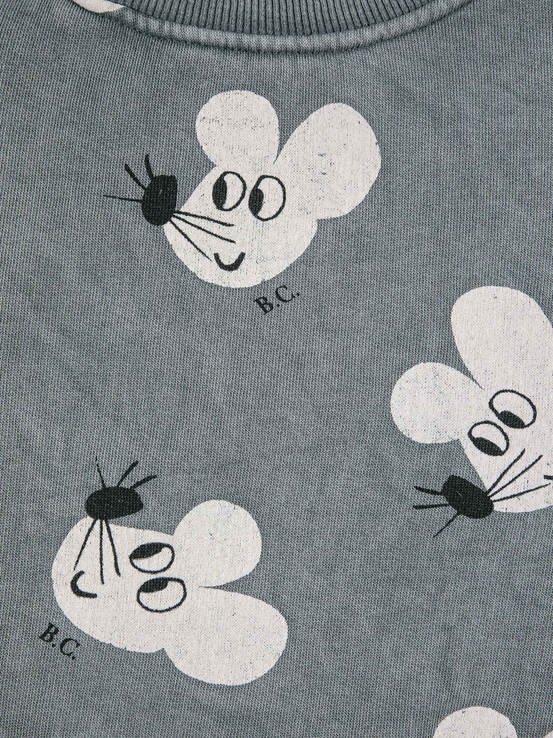 Mouse all over sweatshirt – Bobo Choses