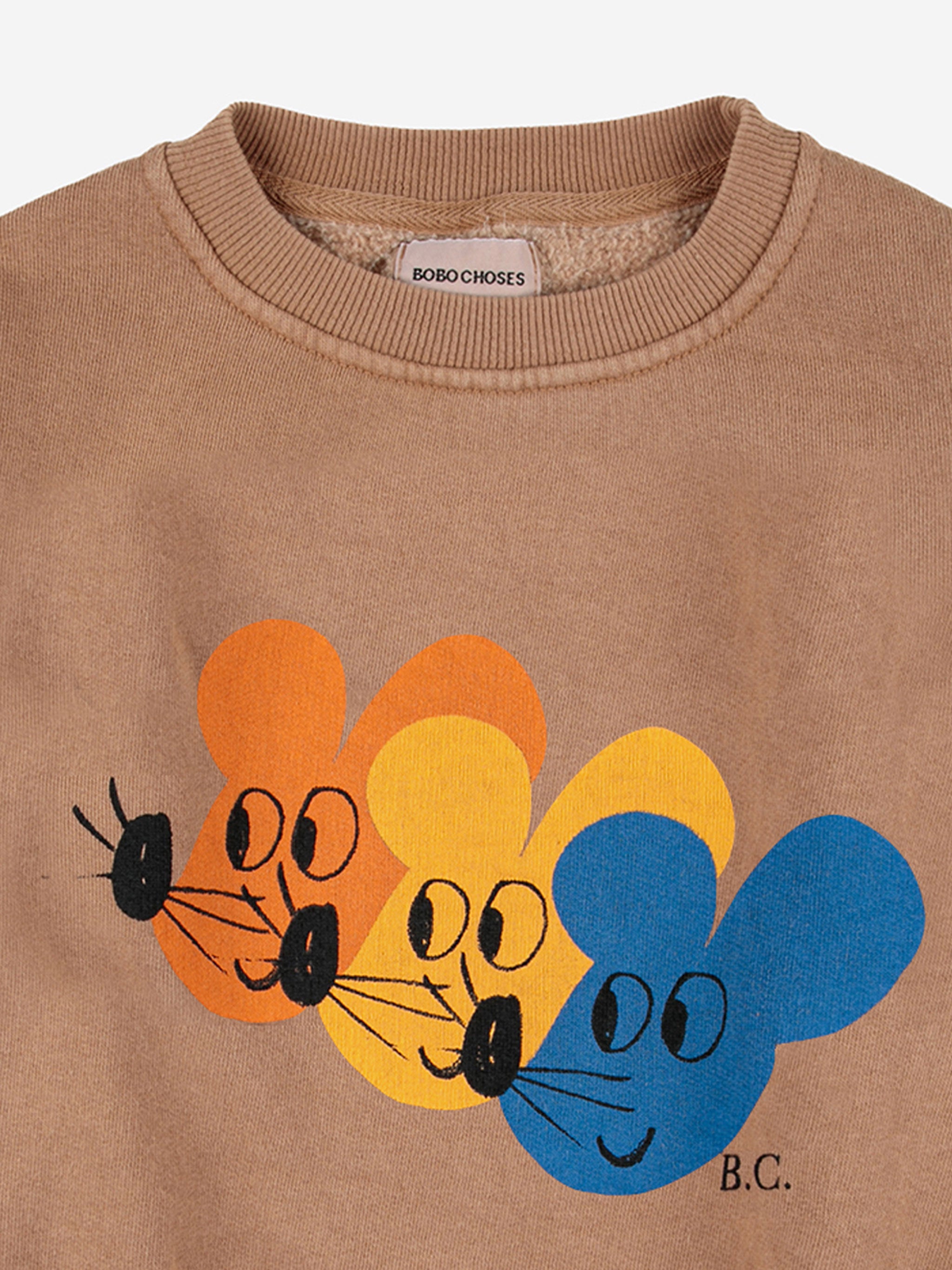 Multicolor Mouse sweatshirt – Bobo Choses