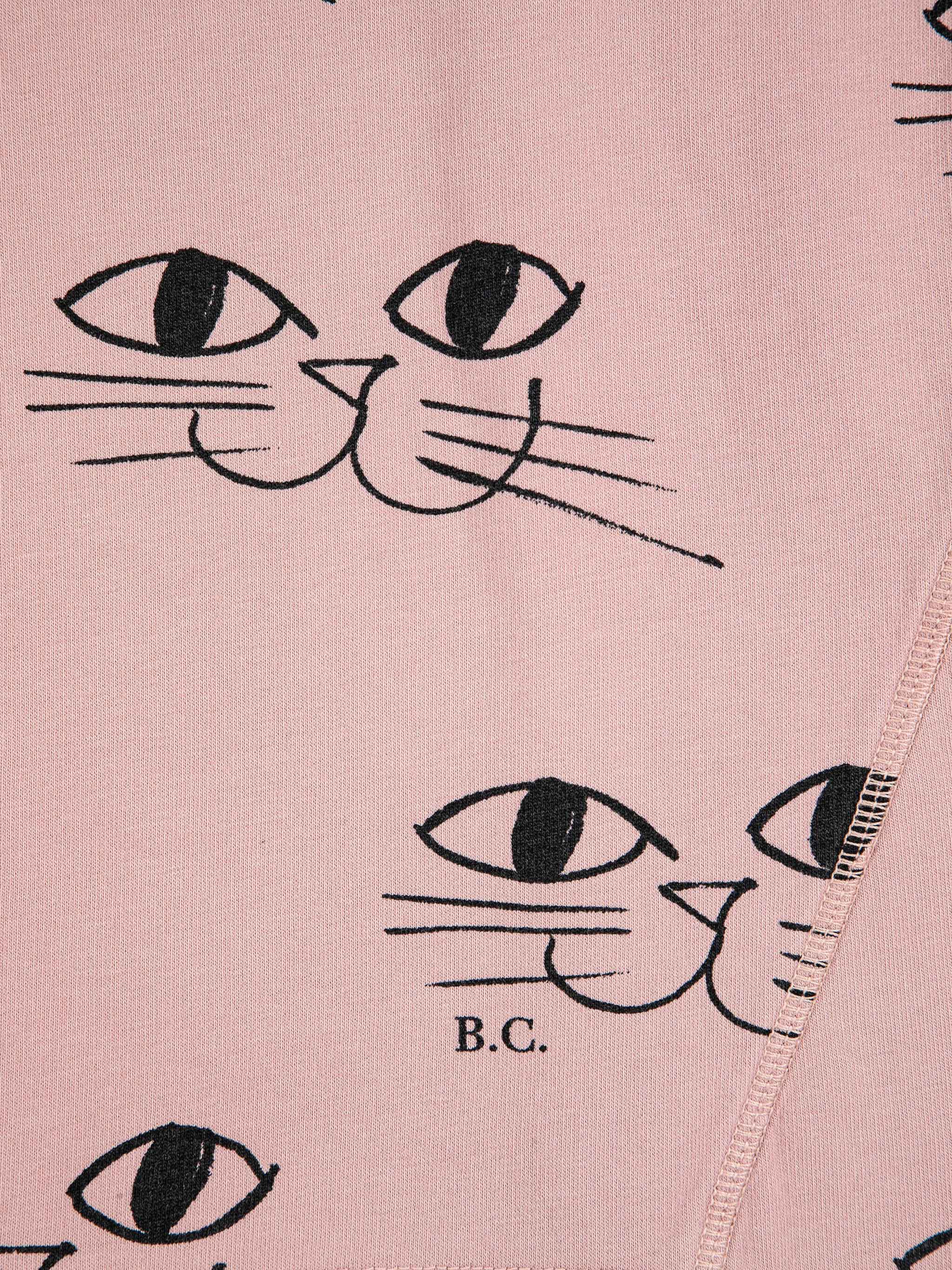 Smiling Cat cropped sweatshirt – Bobo Choses