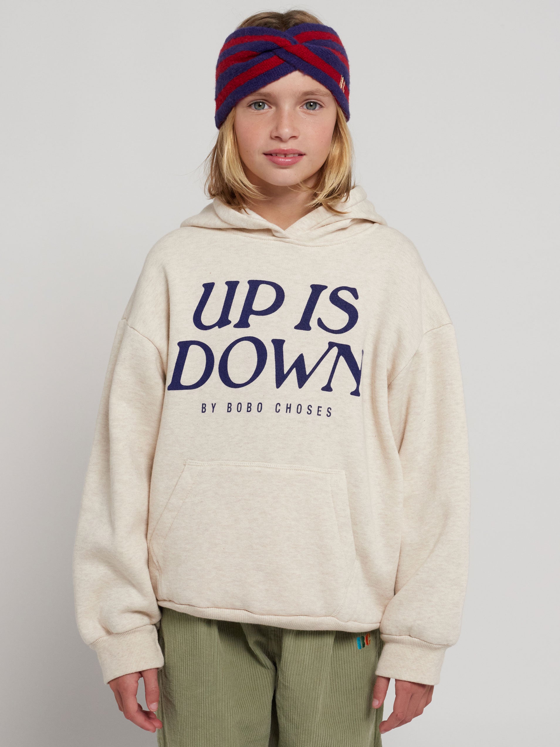 Up Is Down hooded sweatshirt – Bobo Choses