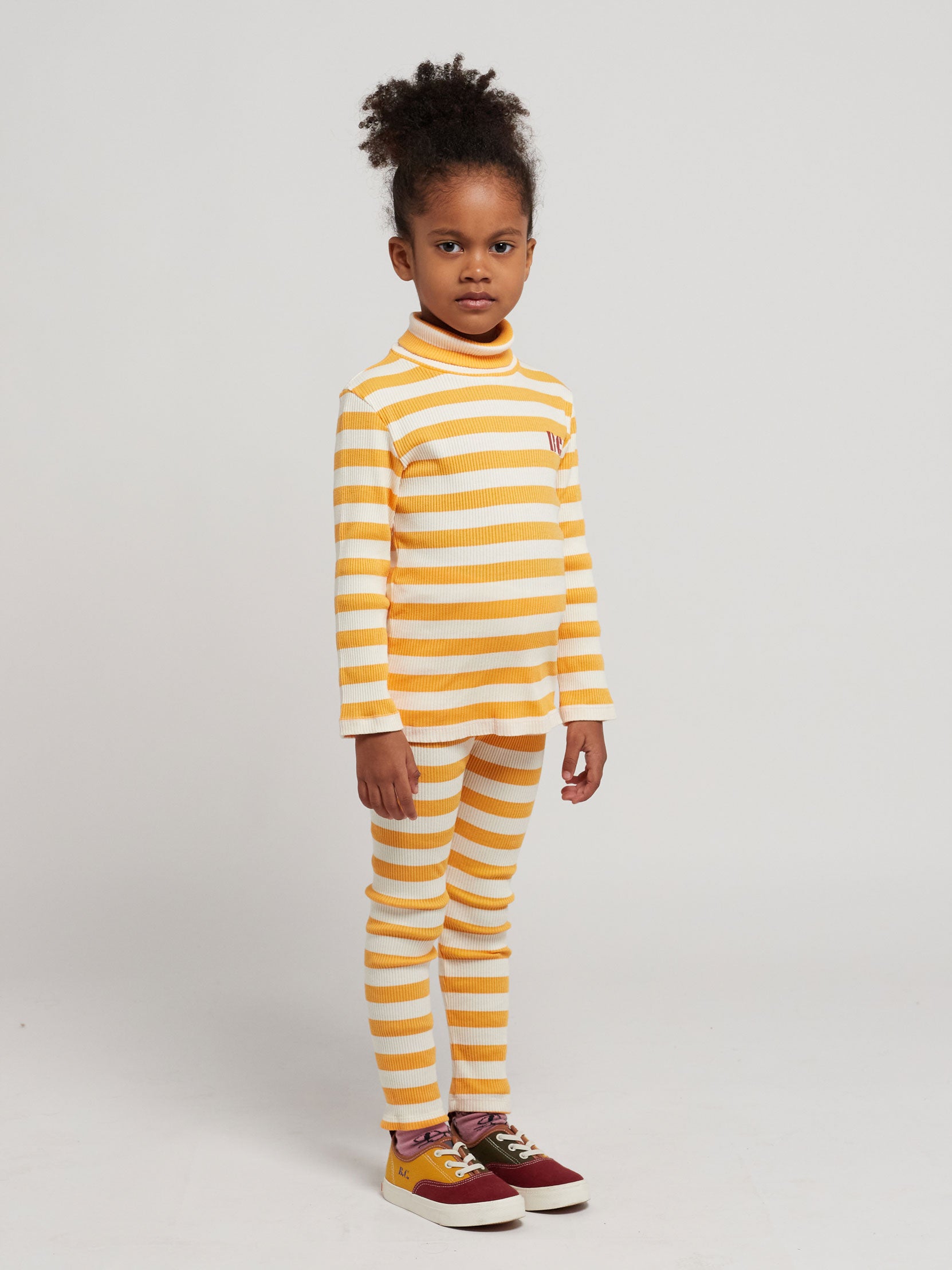 Yellow Stripes leggings Bobo Choses