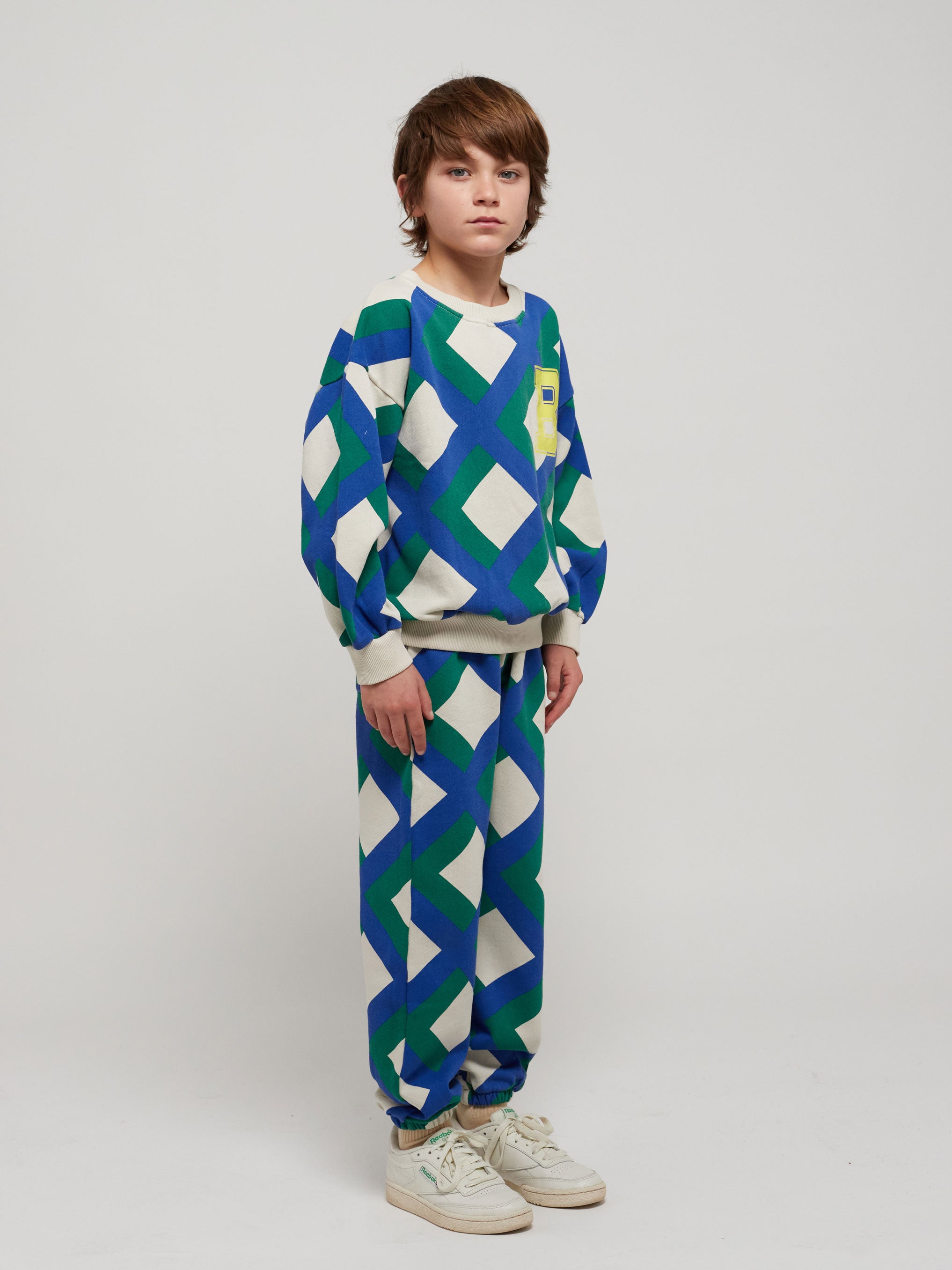 Giant Check jogging pants - 2-3Y