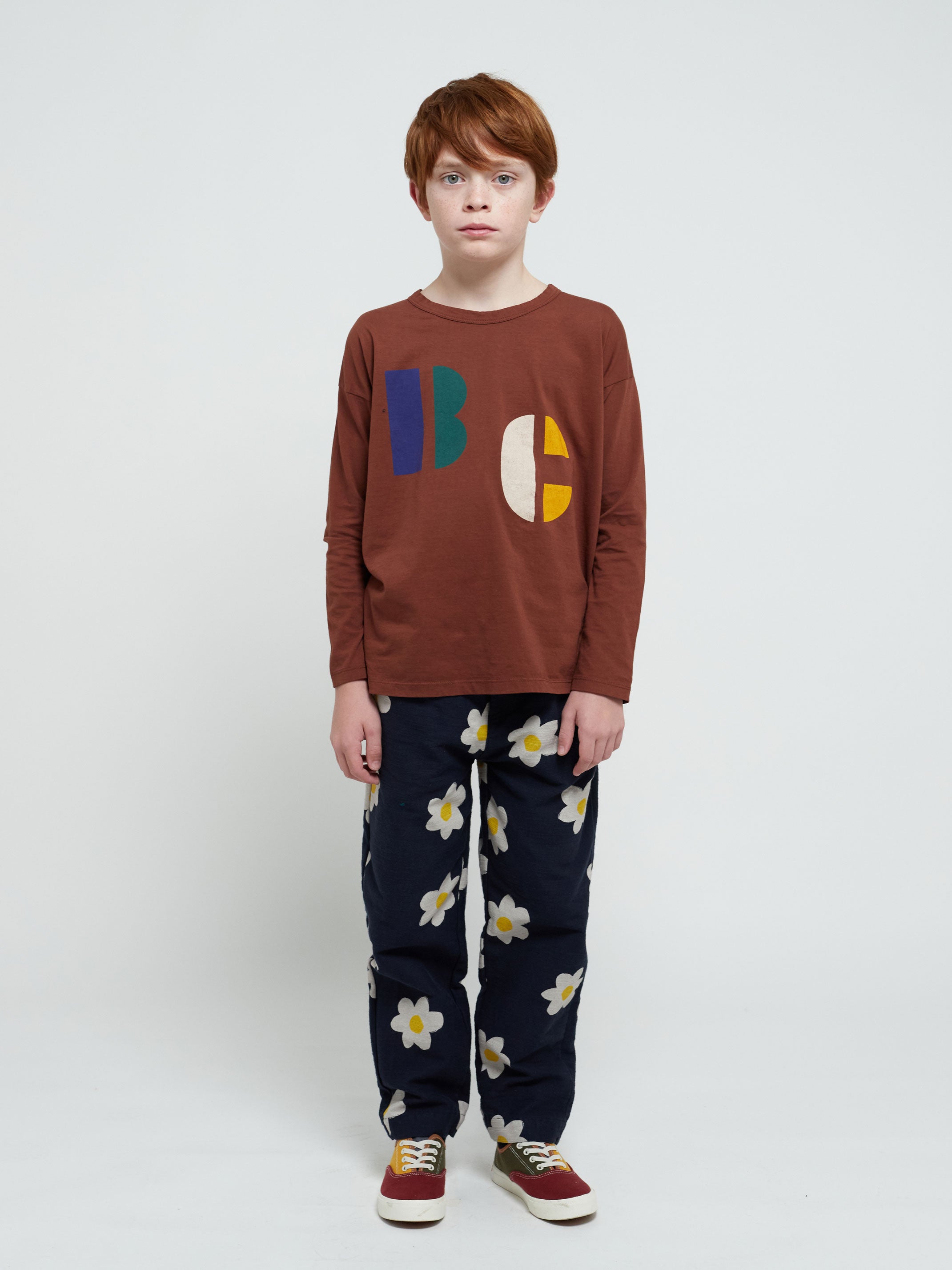 Big Flower all over baggy pants – Bobo Choses