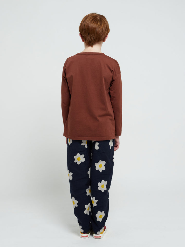 Big Flower all over baggy pants