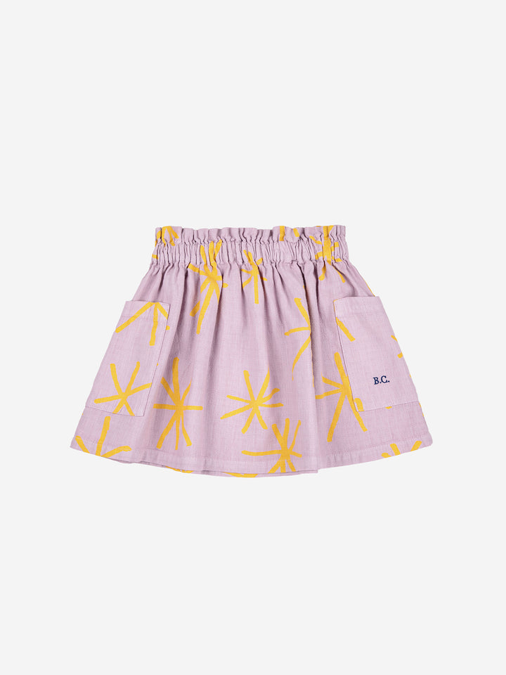 Sparkle all over woven skirt