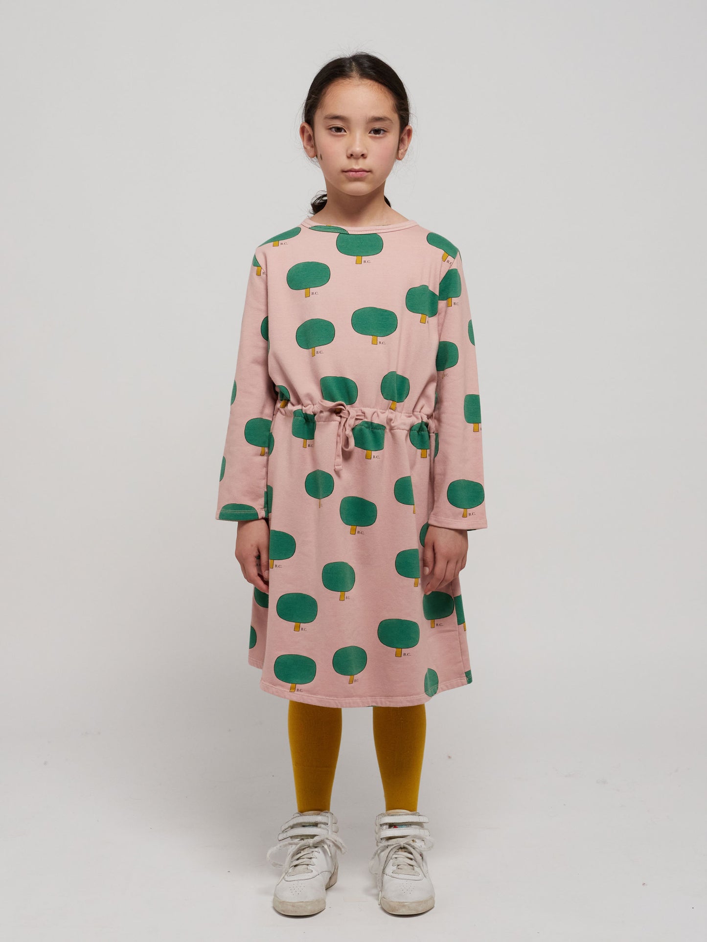 Green Tree all over dress