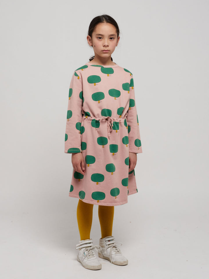 Green Tree all over dress