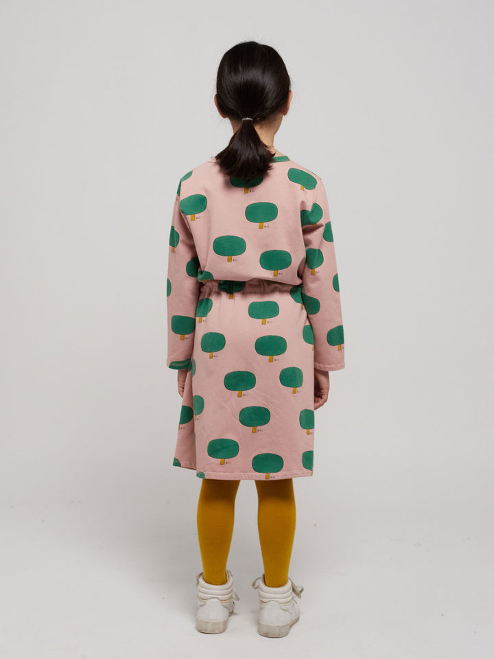 Green Tree all over dress