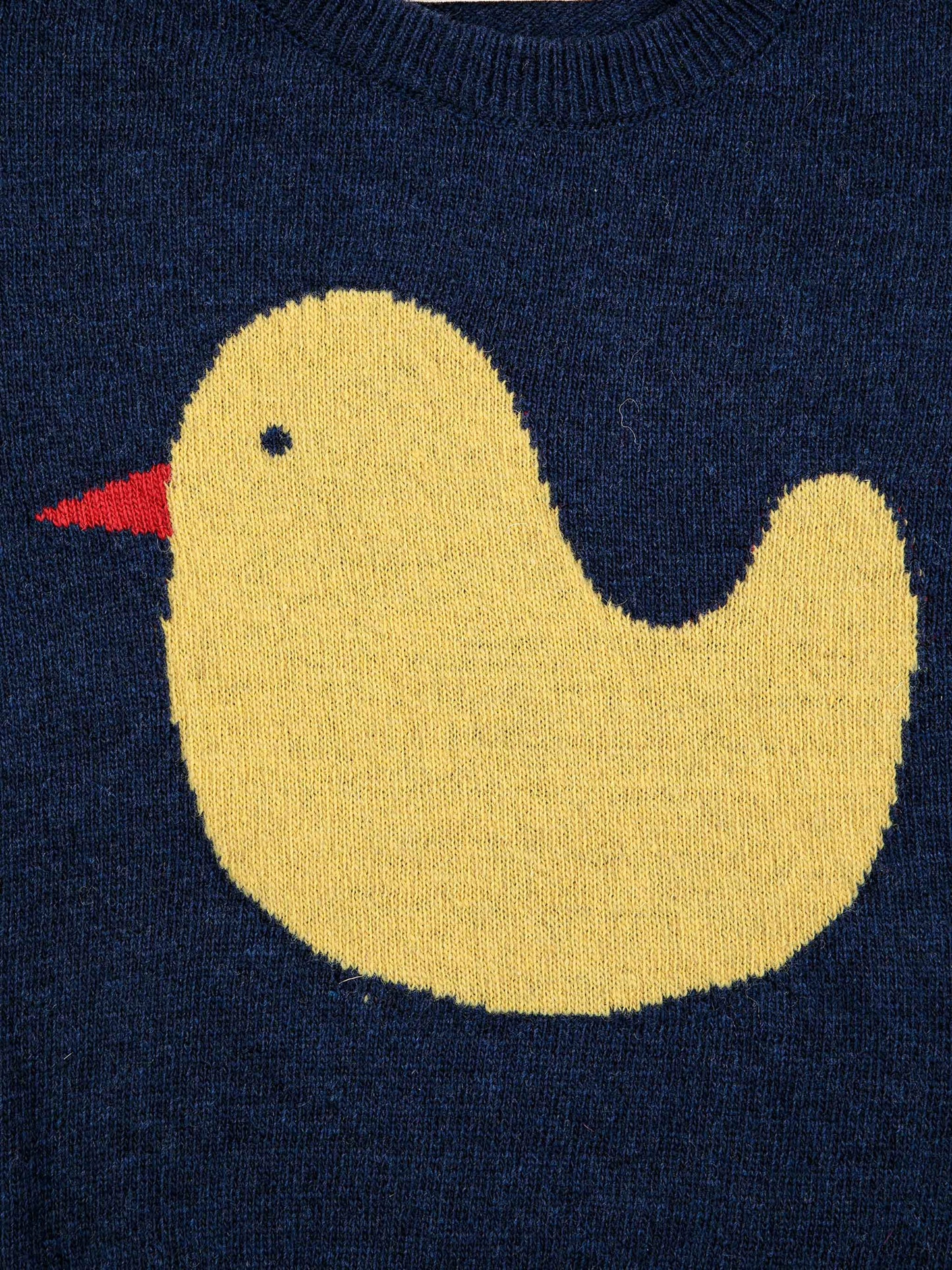 Rubber Duck intarsia jumper