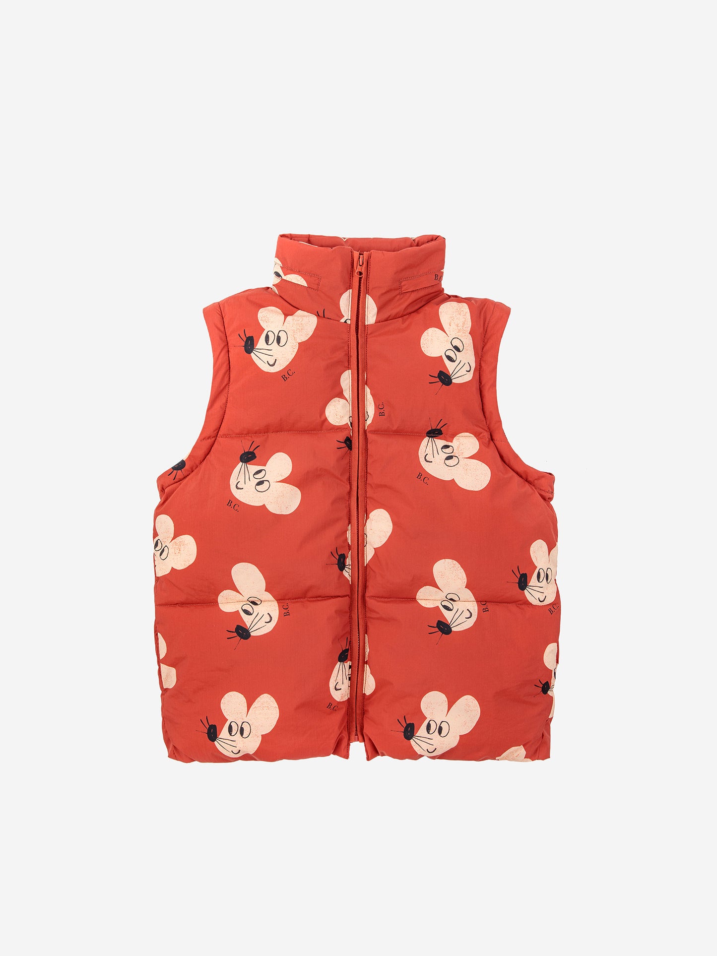 Mouse all over padded anorak