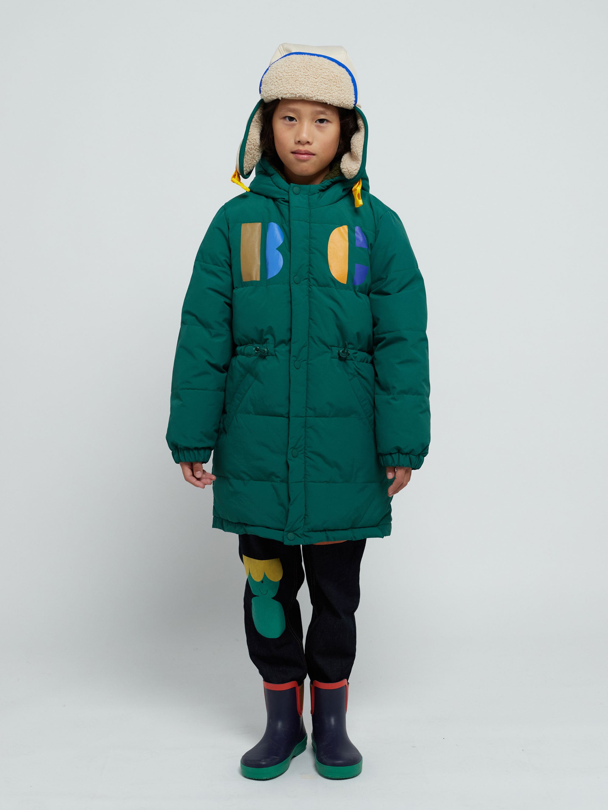 Multicolor B.C reversible parka – Bobo Choses