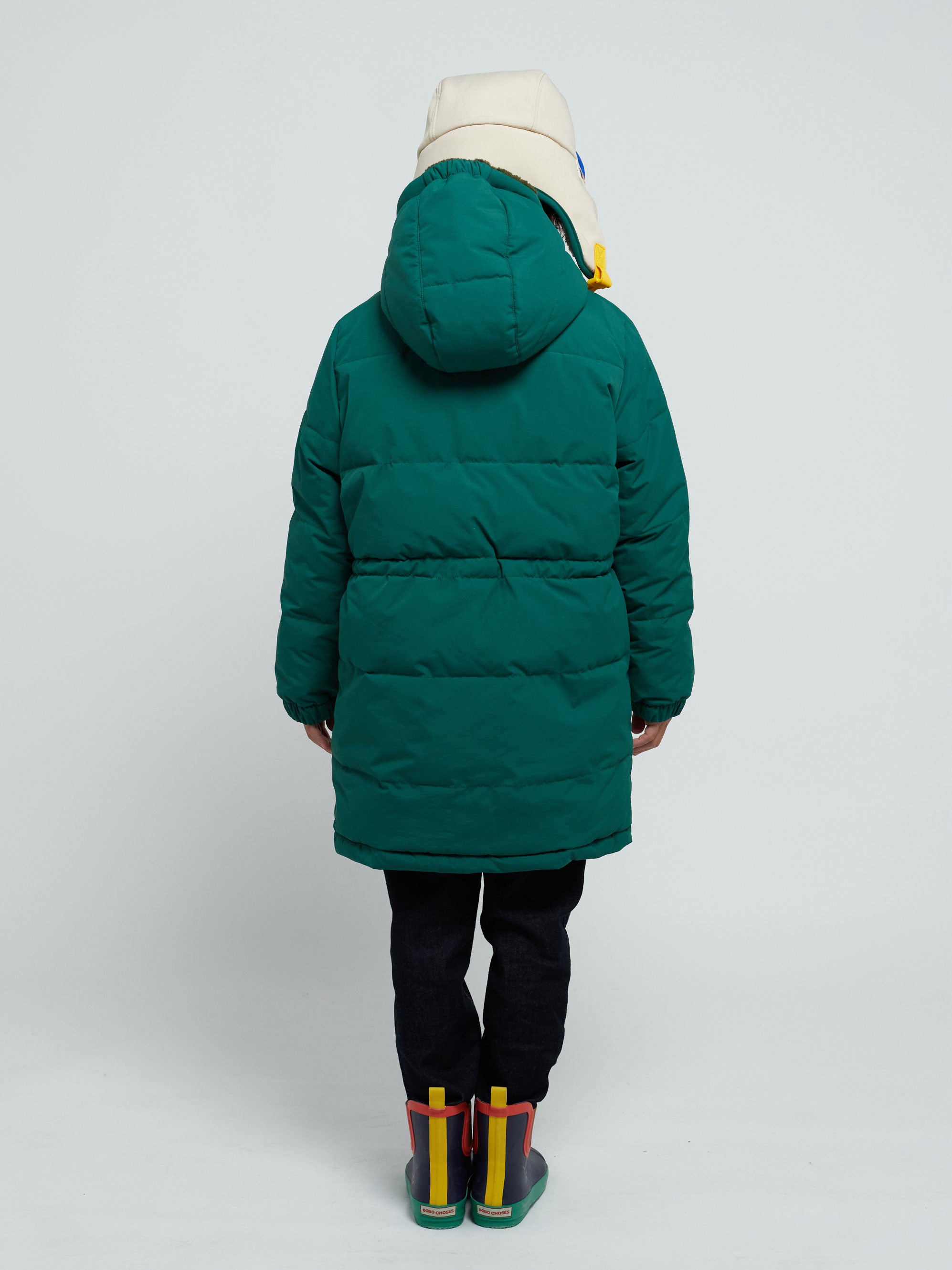 Multicolor B.C reversible parka - 2-3Y