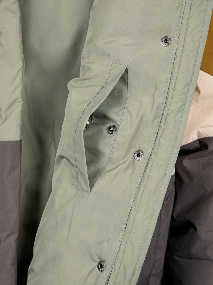 Anorac encoixinat paisatge blocs de color