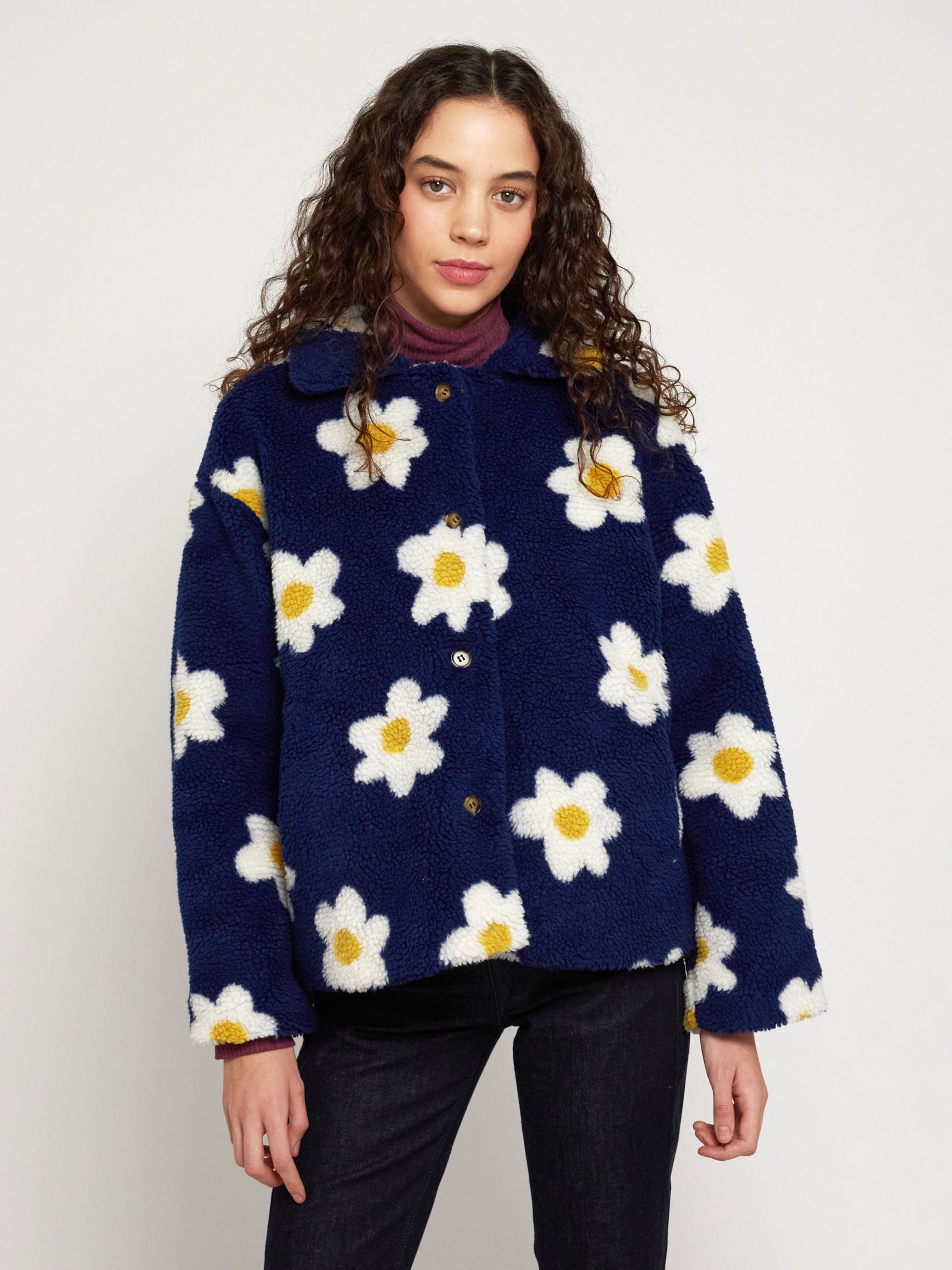 Flower jacquard jacket – Bobo Choses