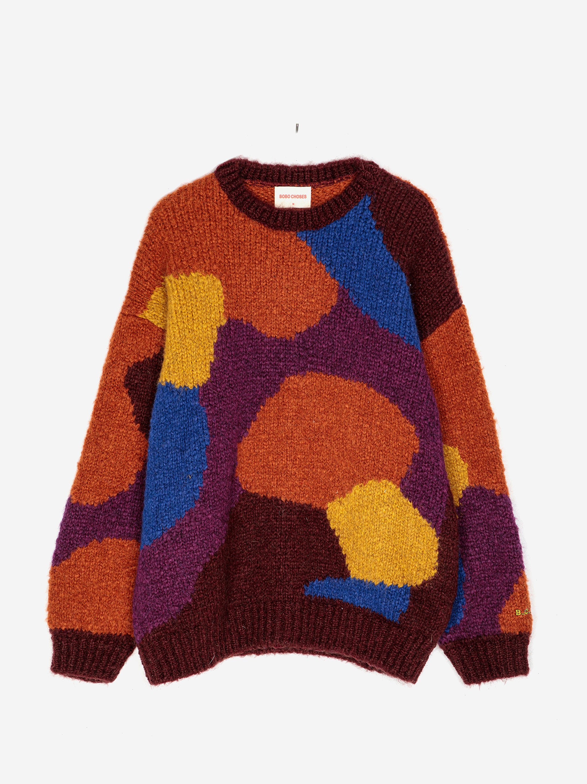 Multicolor intarsia jumper – Bobo Choses