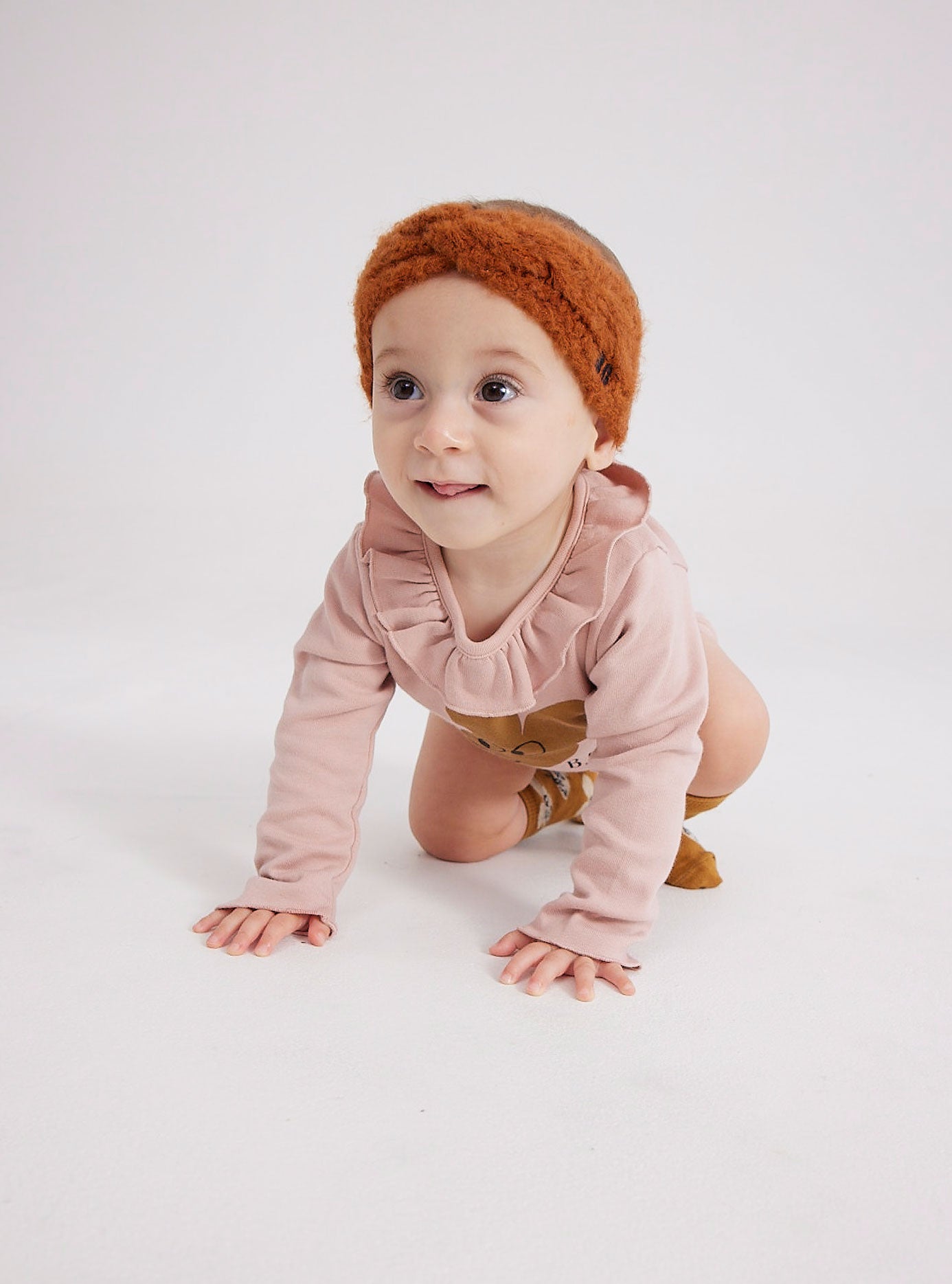 Baby knot knitted headband