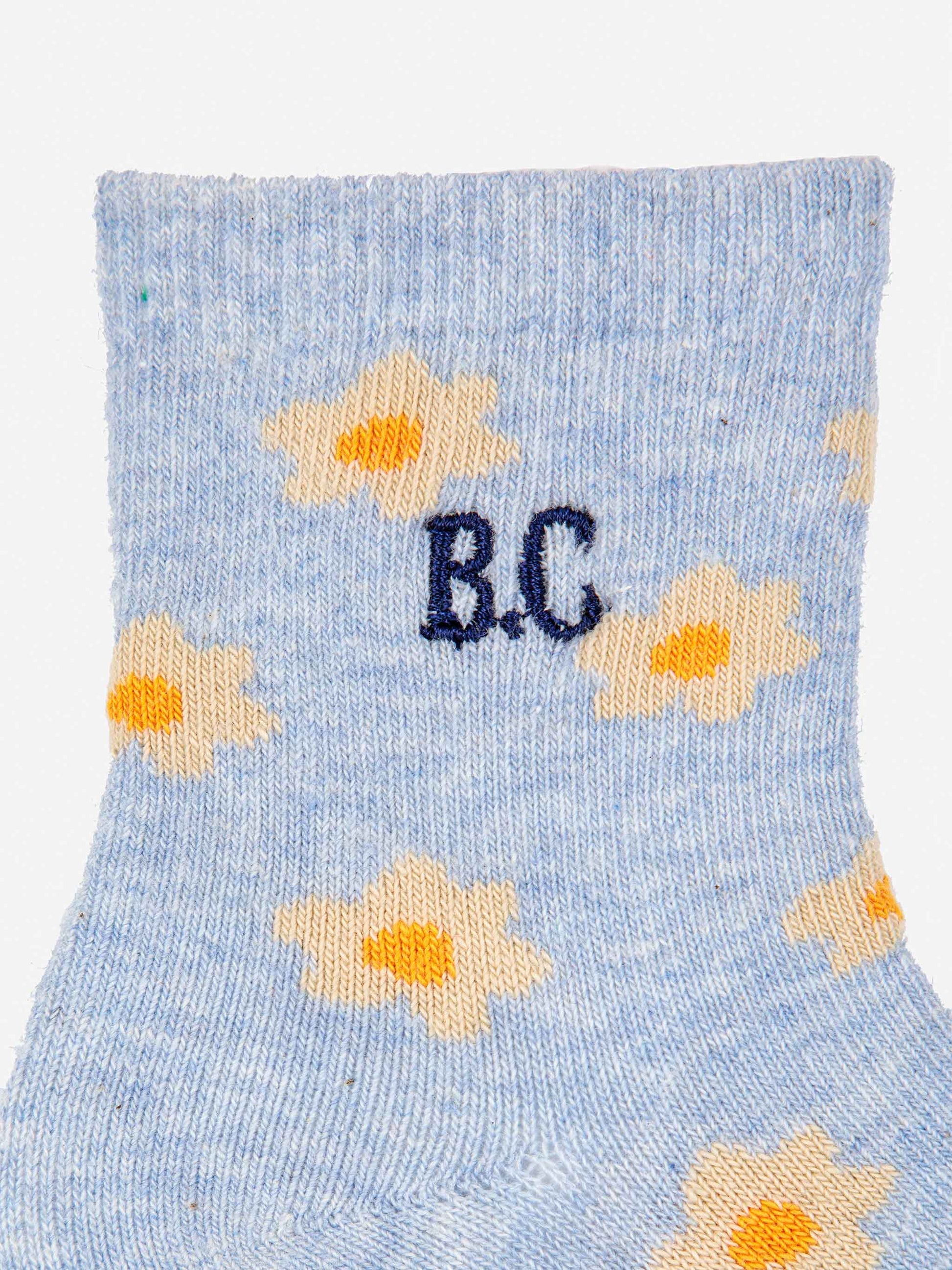 Bobo Choses Baby Retro Flower All Over Short Socks