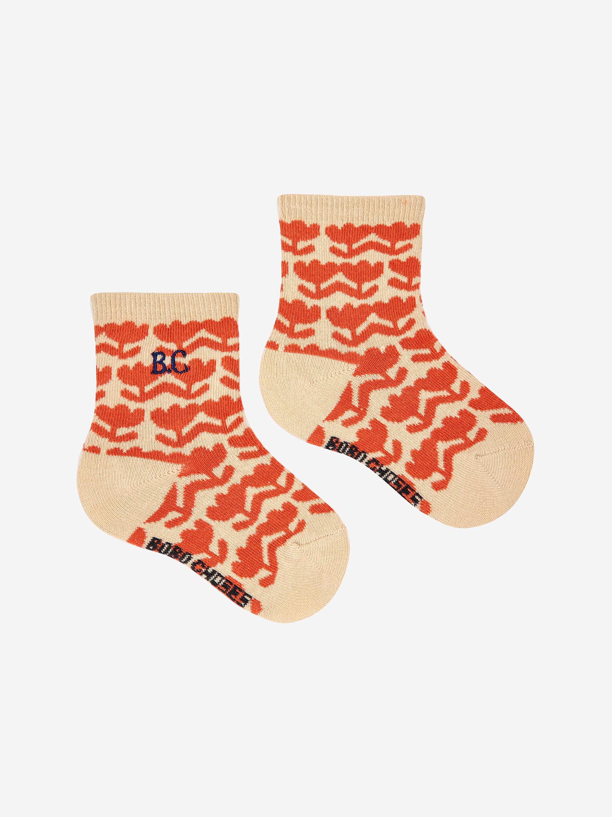 Bobo Choses Baby Retro Flower All Over Short Socks