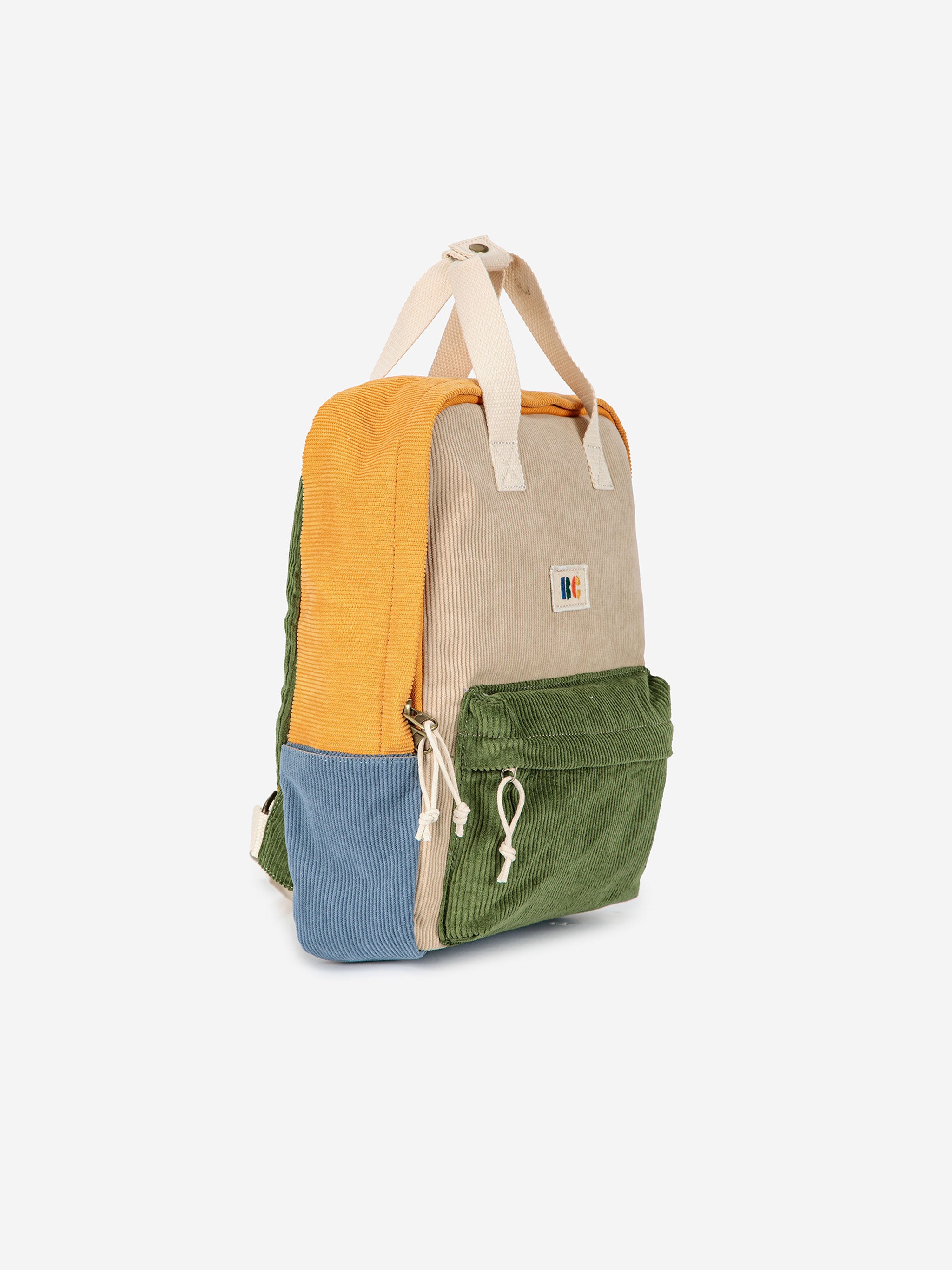 Corduroy Color Block schoolbag – Bobo Choses