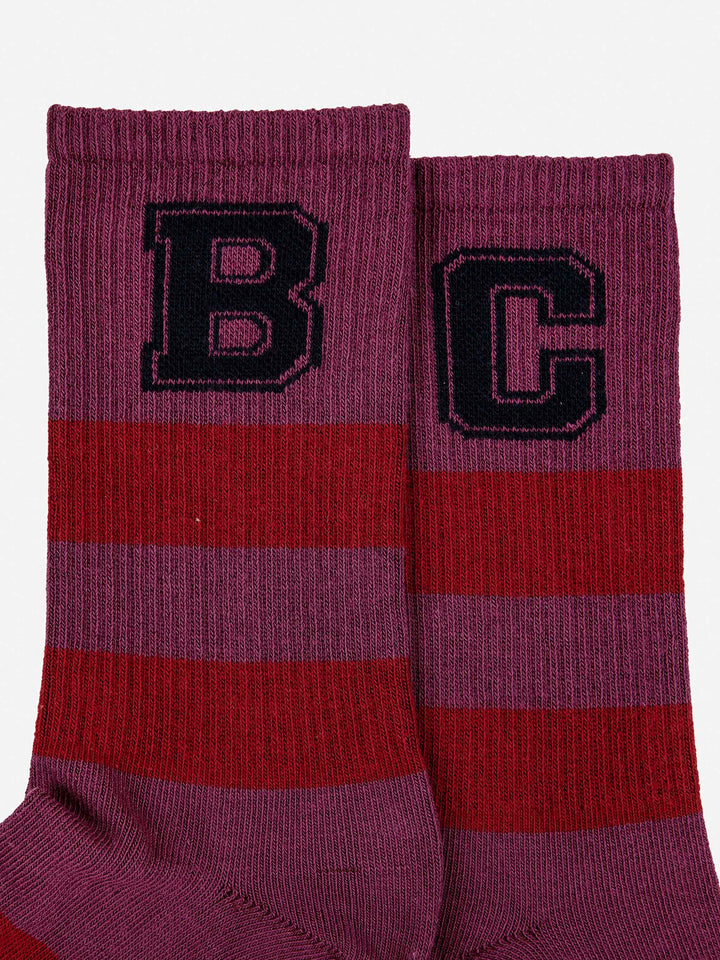 BC Striped long socks