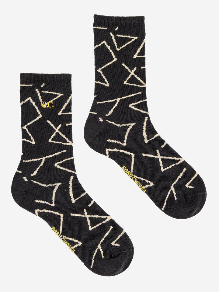 Mitjons llargs línies