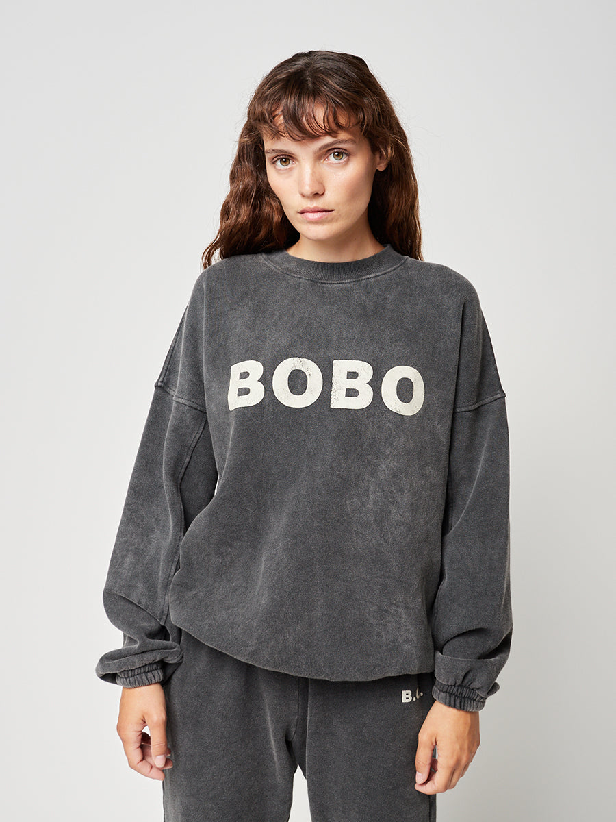 Dark grey outlet sweatshirt