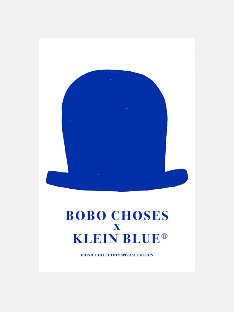 Chapeau Klein Blue poster