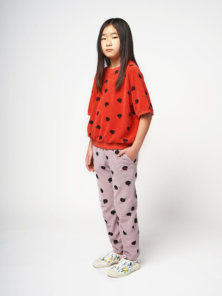 Poma allover short sleeve terry sweatshirt