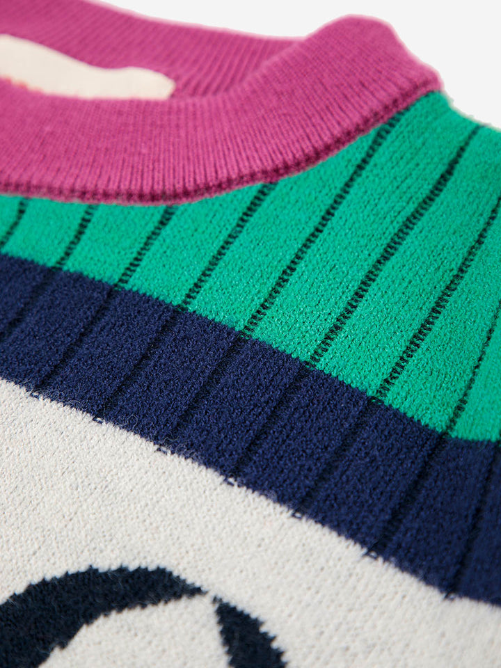 Bobo color block jumper