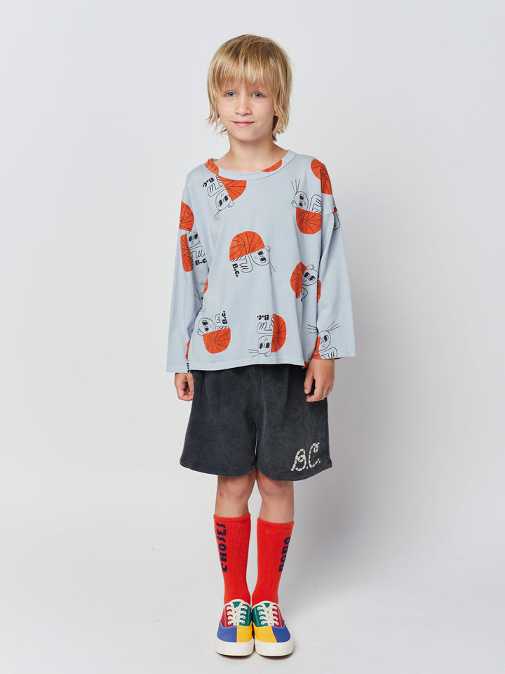 Hermit Crab all over long sleeve T-shirt