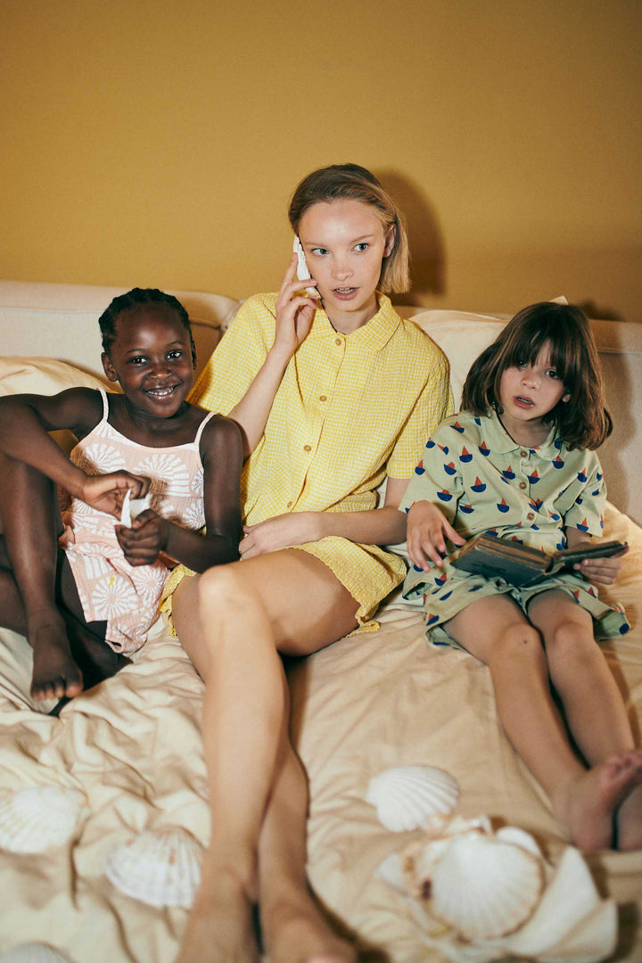 Conjunt pijama de quadre vichy