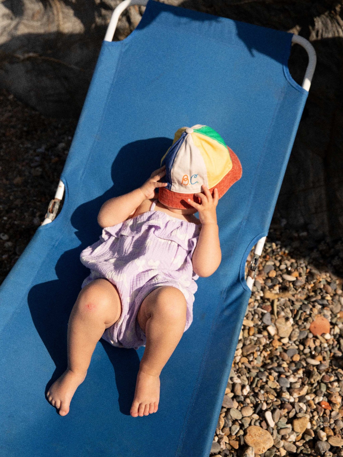 Waves all over romper