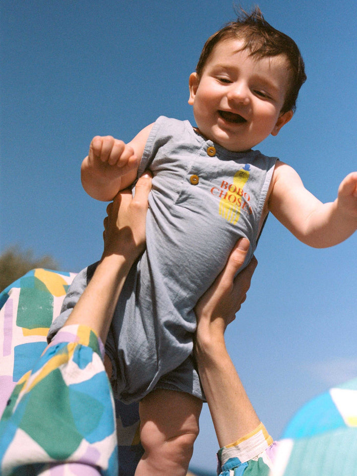 Yellow Squid playsuit