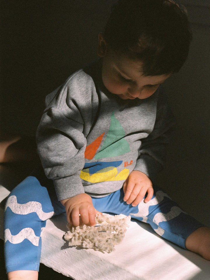 Multicolor Sail Boat sweatshirt