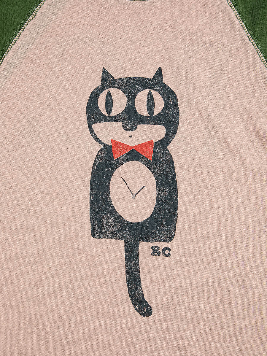 Camiseta manga larga Cat O'clock