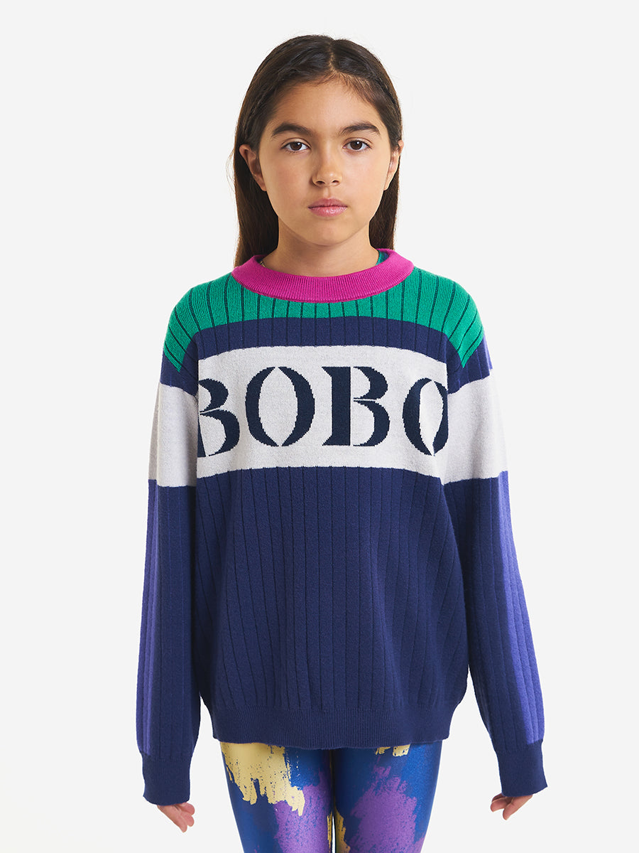 Bobo color block jumper