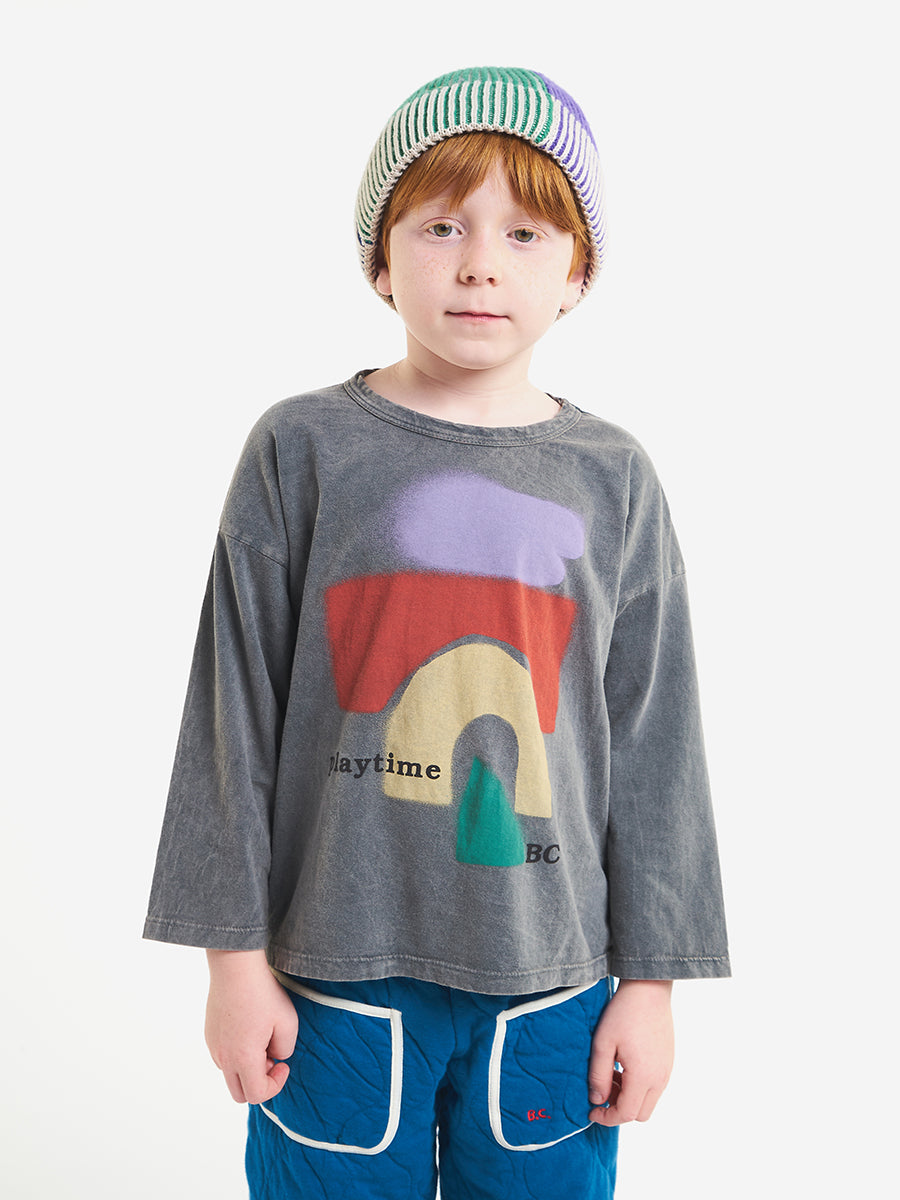 Playtime Red long sleeve T-shirt
